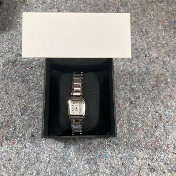 Citizen Women's Eco-Drive Stainless Steel Saphire Diamond Watch w/Case - Picture 2 of 14